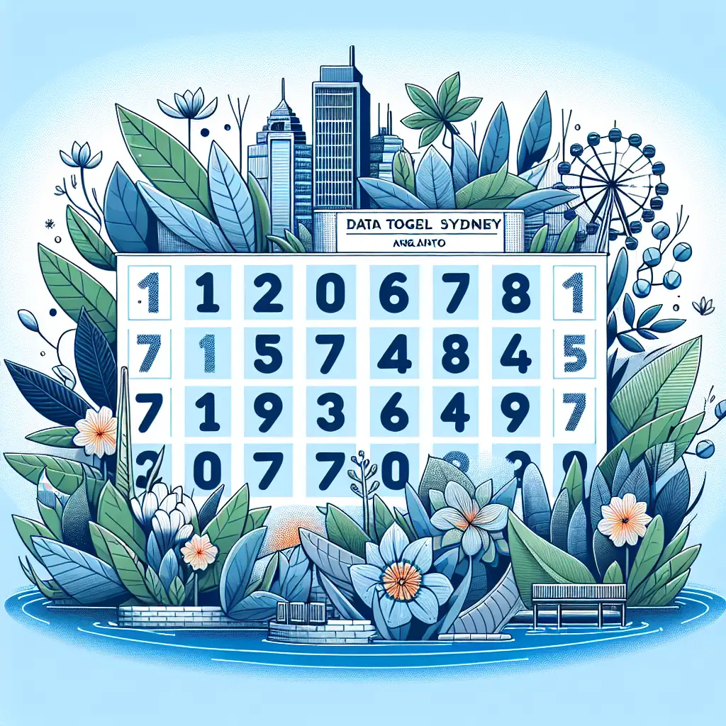 Data Togel Sydney 6D Angka Paito