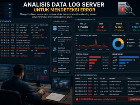 Analisis Data Log Server untuk Mendeteksi Error