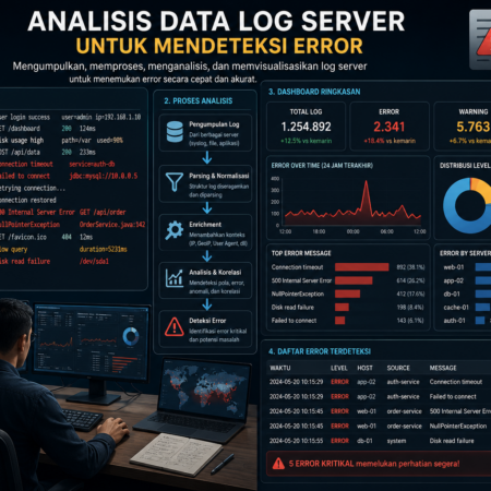Analisis Data Log Server untuk Mendeteksi Error